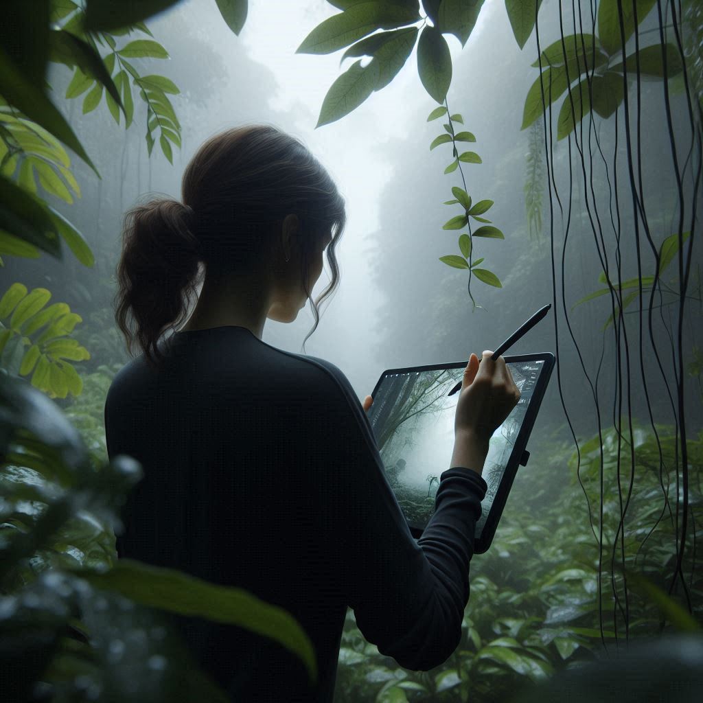 elven girl from nft collection celestials